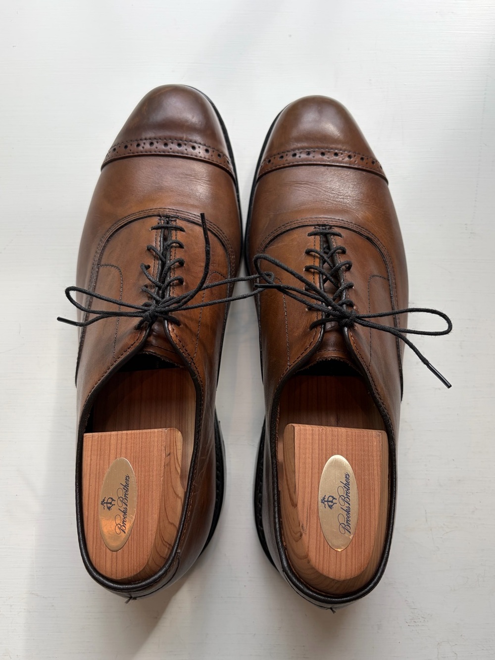 Allen Edmonds Byron Cap-Toe Oxford US 10 Men's Dress Shoe